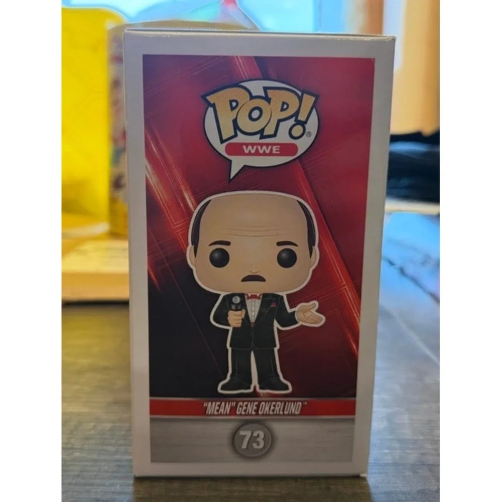 Funko Pop WWE Mean Gene Okerlund #73 Vinyl Figure Wrestling Legend Tuxedo 2019